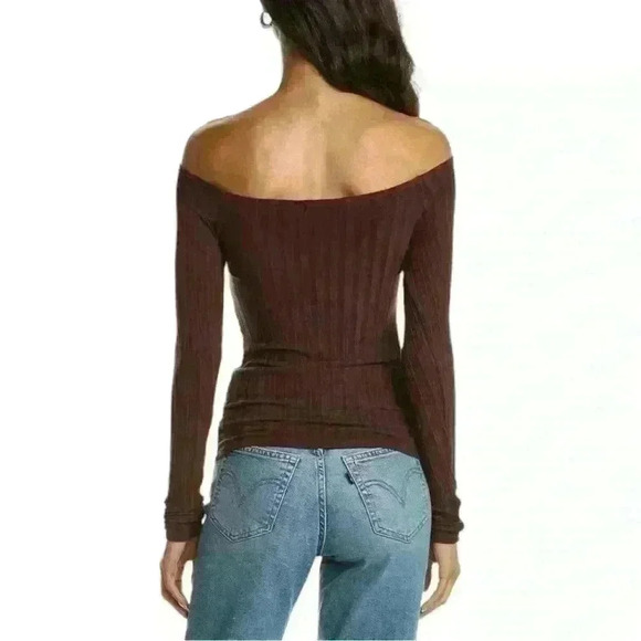 Project Social T Cya Later Top in Rich Mocha, Size XS - Picture 6 of 8